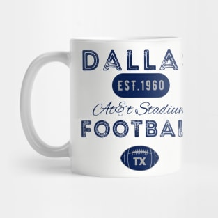 Dallas Football Vintage Style Mug